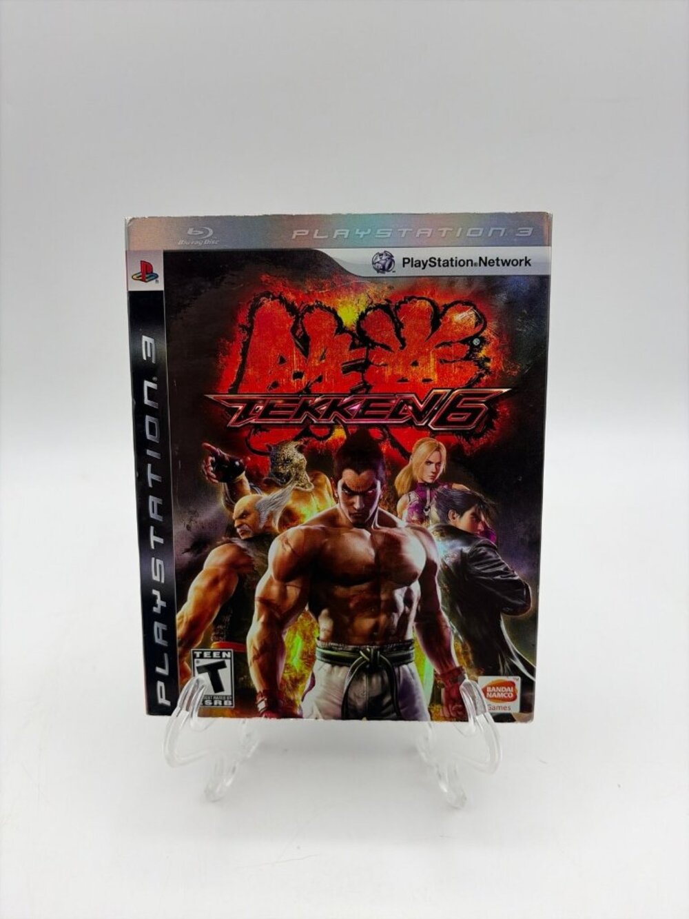 Tekken 6 PlayStation 3 PS3 Black Label Complete With Slipcover CIB Tested Works